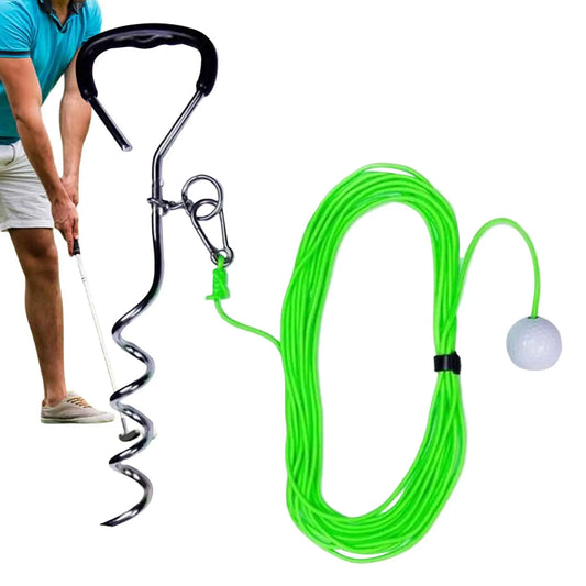 Swing Away - Golf Swing Trainer Ball with 50ft Return Rope